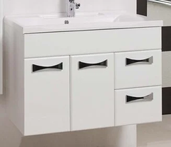 Тумба под раковину Акватон Диор 80, 1A167801DR010, белая