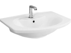 Раковина Bocchi Verona 1045-002-0126, 68 см, фарфор, белая матовая