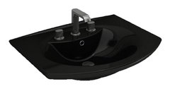 Раковина Bocchi Verona 1045-005-0126, 68 см, фарфор, черная