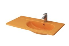 Раковина Bocchi Taormina Arch 1020-021-0126, 86 см, фарфор, мандарин