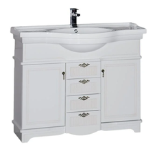 Тумба под раковину Aquanet Луис 100 (007) 00172697, цвет белый