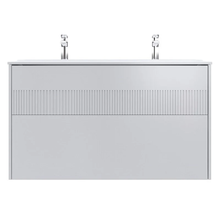 Тумба под раковину Am.Pm Func M8FFUX1202WM, 120 см, 2 ящика, подвесная/напольная, цвет белый матовый