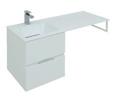 Тумба под раковину Aquanet Алвита 48 00243660, цвет белый