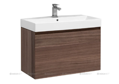 Тумба под раковину Aquanet Нью-Йорк 85 см, орех, 00203947