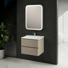 Тумба под раковину Aquame S4 AQM900460BG, 60 см, подвесная, цвет бежевый