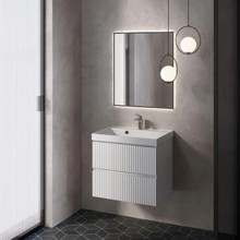 Тумба под раковину Aquame S1 AQM900160WH, 60 см, подвесная, цвет белый