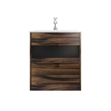 Тумба под раковину Am.Pm Func, 60 см, подвесная/напольная, темное дерево, M8FFUX0601OF