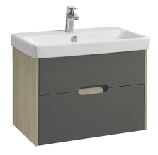 Тумба под раковину Акватон Оливия 70 см, грей, дуб ойстер, 1A254301OLUG0