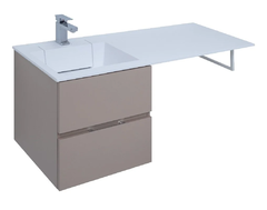 Тумба под раковину Aquanet Алвита 48 00243661, цвет капучино