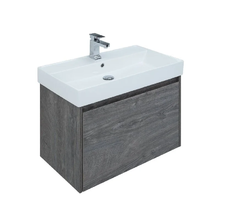 Тумба под раковину Aquanet Nova Lite 60, 1 + 1 ящик в ящике, дуб рошелье (242570)