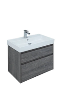 Тумба под раковину Aquanet Nova Lite 75, 2 ящика, дуб рошелье (242273)