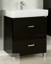 Тумба под раковину Акватон Америна 80 Н, 1A169401AM950, черная