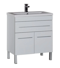 Тумба под раковину Aquanet Верона 75 напольная (2 дверцы, 1 ящик) 00182706, цвет белый