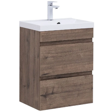 Тумба под раковину Aquanet Нота New 334190, 50 см, цвет дуб веллингтон табак