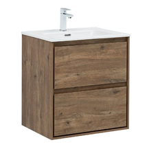 Тумба под раковину Aquanet Милан 336377, 60 см, цвет дуб рустикальный