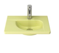 Раковина Bocchi Taormina Arch 1015-026-0126, 45 см, фарфор, желтая