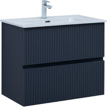 Тумба под раковину Aquanet Джейн 80 см (Flat), 335429, цвет маренго