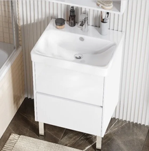 Тумба под раковину Акватон Сканди 70 см подвесная, белый, 1A251801SD010