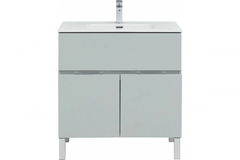 Тумба под раковину Aquanet Алвита 00277552 80, цвет серый