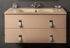 Тумба под раковину Armadi Art NeoArt 100 см подвесная, капучино, 831-100-CP