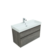 Тумба под раковину Aquanet Nova Lite 100, 2 ящика, дуб рошелье (242582)