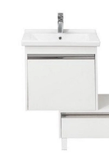 Тумба под раковину Акватон Капри 1A230101KP010 60 см, цвет белый глянцевый