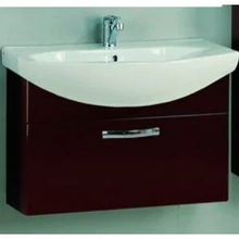 Тумба под раковину Акватон АРИЯ 80, 1A141701AA430, темно-коричневая