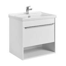 Тумба под раковину Aquaton Хоуп 1A287201HP2B0, 60 см, подвесная, белый матовый