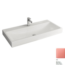 Раковина Bocchi Scala Arch 1079-032-0126, 100 см, фарфор, розовая