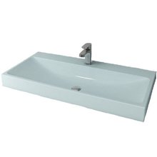 Раковина Bocchi Scala Arch 1079-029-0126, 100 см, фарфор, светло-голубая