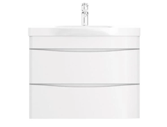 Тумба с раковиной Am.Pm Like M80-FHX0802-WC0802, 80 см, подвесная, белая