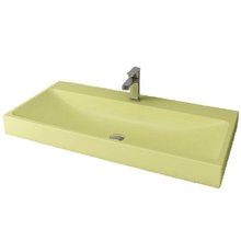 Раковина Bocchi Scala Arch 1079-026-0126, 100 см, фарфор, желтая