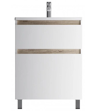 Тумба с раковиной Am.Pm X-Joy M85A-FSX0652-WC0652WG, 65 см, напольная, белая