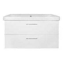 Тумба с раковиной Azario Ника CS00089922, 90 см, подвесная, белая