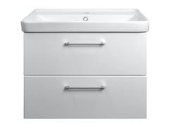 Тумба с раковиной Azario Ника CS00080145, 80 см, подвесная, белая