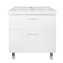 Тумба с раковиной Azario Ника Н CS00094407, 70 см, напольная, белая