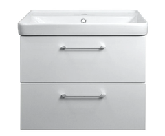 Тумба с раковиной Azario Ника CS00080144, 70 см, подвесная, белая