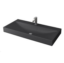 Раковина Bocchi Scala Arch 1079-020-0126, 100 см, фарфор, антрацит матовый