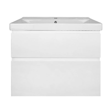 Тумба с раковиной Azario Мила CS00092799, 70 см, подвесная, белая матовая