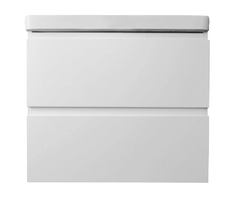 Тумба с раковиной Azario Мила CS00082786, 70 см, подвесная, белая матовая