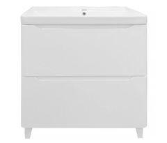 Тумба с раковиной Azario Lotos Н CS00081986, 70 см, напольная, белая