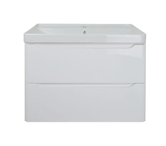 Тумба с раковиной Azario Lotos CS00083930, 70 см, подвесная, белая