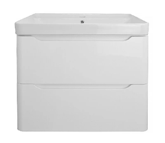 Тумба с раковиной Azario Lotos CS00083929, 60 см, подвесная, белая