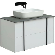 Тумба под раковину Allen Brau Reality 1.32006.WM, 90 см, подвесная, белый матовый