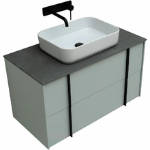 Тумба под раковину Allen Brau Reality 1.32006.PWM, 90 см, подвесная, папирус матовый