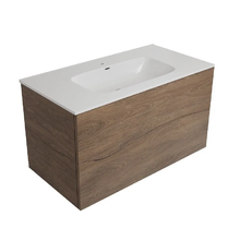 Тумба под раковину Allen Brau Glority 1.35001.NW, 90 см, подвесная, дуб антик