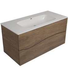 Тумба под раковину Allen Brau Glority 1.35002.NW, 100 см, подвесная, дуб антик