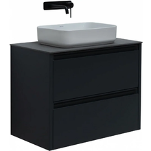 Тумба под раковину Allen Brau Fantasy 1.11001.AM 2.0, 80 см, подвесная, антрацит матовый