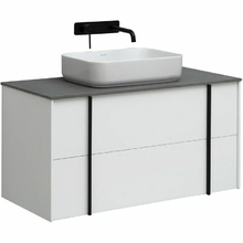 Тумба под раковину Allen Brau Reality 1.32007.WM, 100 см, подвесная, белый матовый