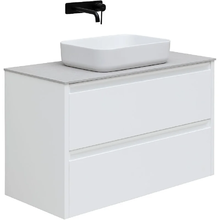 Тумба под раковину Allen Brau Fantasy 1.11003.WM 2.0, 100 см, подвесная, белый матовый